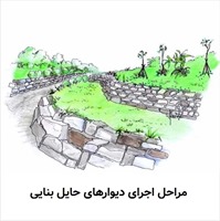 مراحل اجرای دیوار حایل بنایی به روایت تصویر