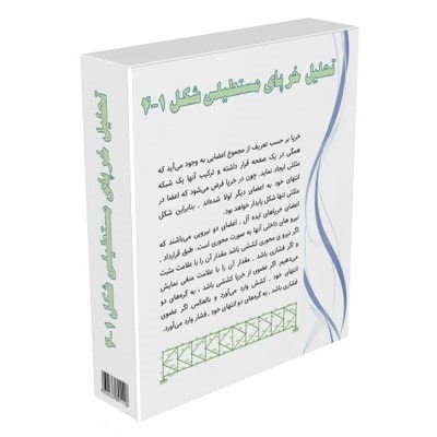 تحلیل خرپای مستطیلی شکل 1-4